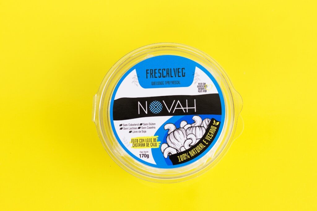 A Novah Natural faz queijos à base de castanha de caju e prioriza insumos locais e orgânicos.