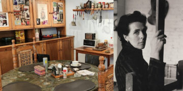 Na cozinha, vejo um artista